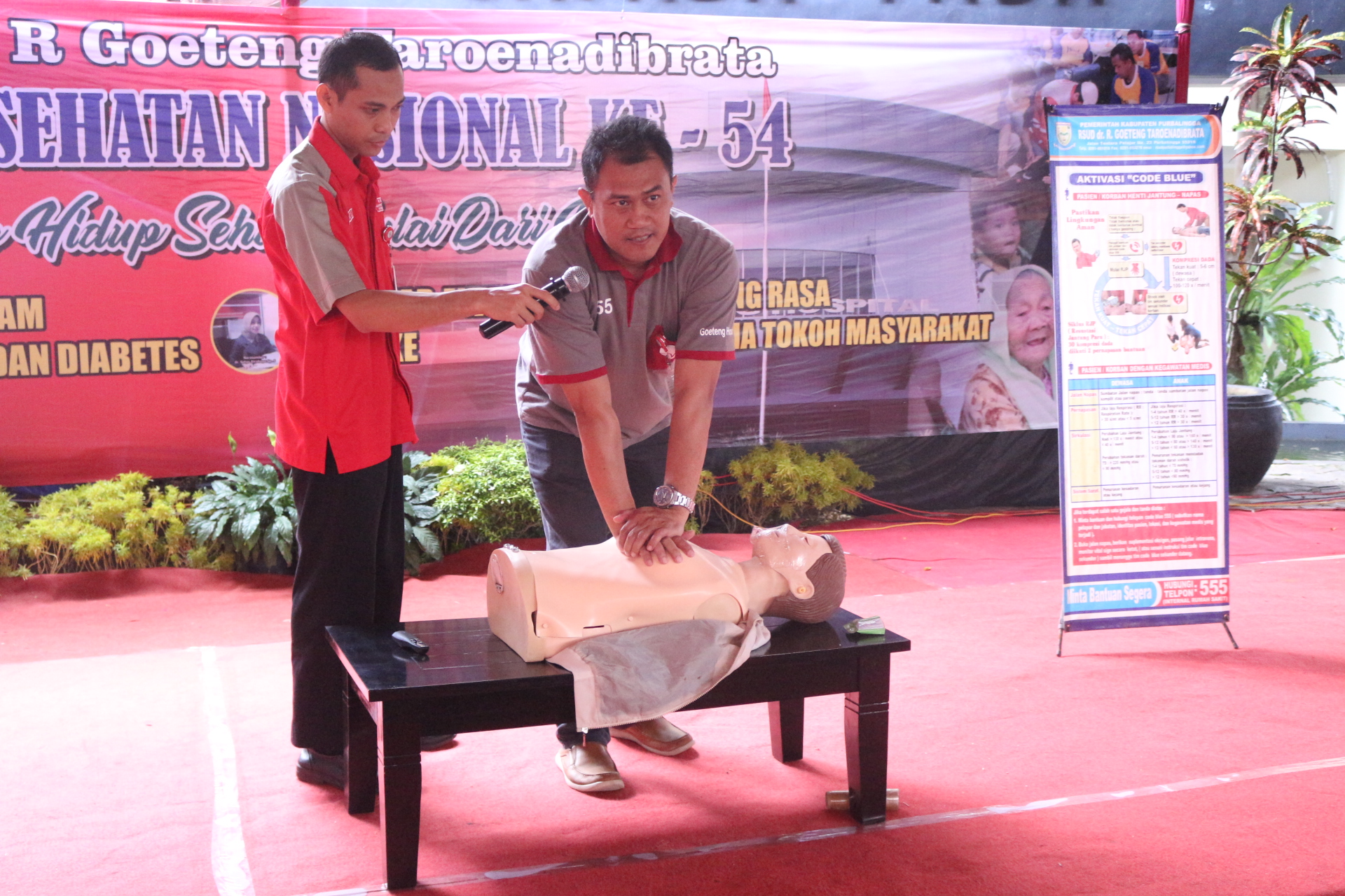RSUD dr R Goeteng Taroenadibrata Purbalingga peringati Hari Kesehatan Nasional ke 54